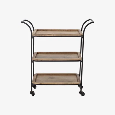 Made in Design Ling Dresser - / 3 removable mango wood shelves by Bloomingville Natural wood