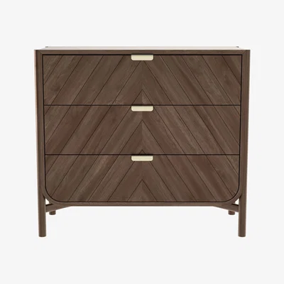 Made in Design Marius Chest of drawers - / L 100 x  H 90 cm by Hartô Natural wood