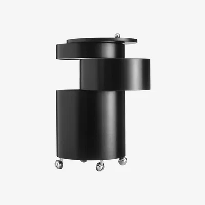 Made in Design Barboy Dresser - Panton 1965 by Verpan Black