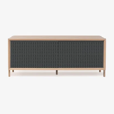 Made in Design Gabin Dresser - L 122 cm - Oak & metal by Hartô Grey/Natural wood