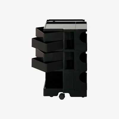 Made in Design Boby Trolley - H 73 cm  - 4 drawers by B-LINE Black