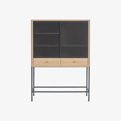 Made in Design Gabin Dresser - / L 100 x H 140 cm by Hartô Grey