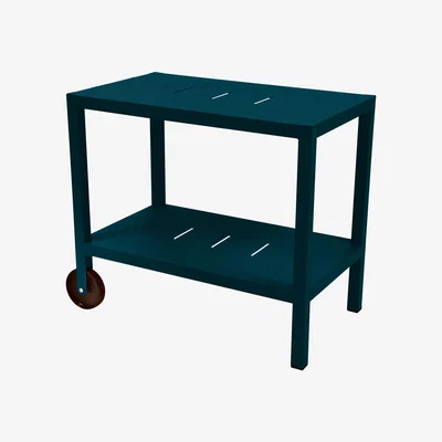 Made in Design Quiberon Dresser - / Plancha stand by Fermob Blue