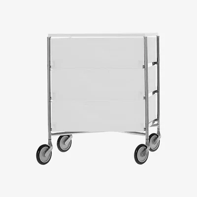 Made in Design Mobil Mobile container - With 3 drawers by Kartell White