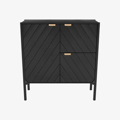 Made in Design Marius Dresser - / L 120 x H 130 cm by Hartô Black