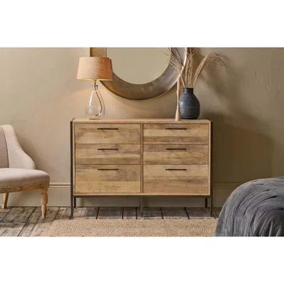 Nkuku Nkuku Dasai Mango Wood Chest Of Drawers | Furniture | Natural