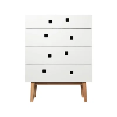Nordic Nest Zweed Peep B3 dresser White retro oak stand