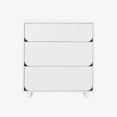 Nordic Nest Vidja draws- low 3 draws White