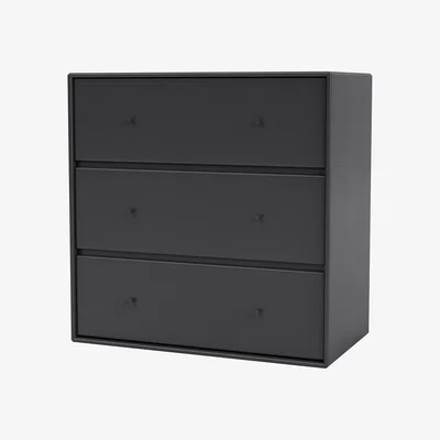 Nordic Nest Montana CARRY dresser 3 drawers Anthracite