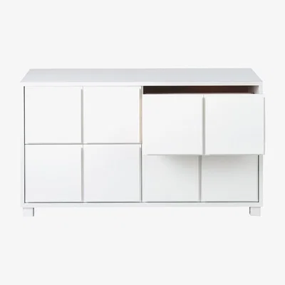 Nordic Nest Scherlin Dresser 6 White