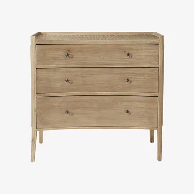 OKA OKA, Large Balabac Chest of Drawers - Natural, Chest of Drawers, Wood