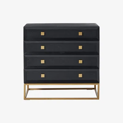 OKA Vortist Chest of Drawers - Ebony