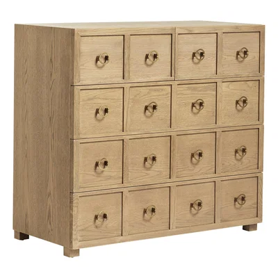 OKA Lauretta Chest of Drawers - Weathered Oak
