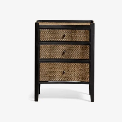 OKA OKA, Small Bayuban Chest of Drawers - Ebony, Chest of Drawers, Bayur Wood