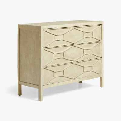 OKA OKA, Hester Chest of Drawers - Vellum, Chest of Drawers