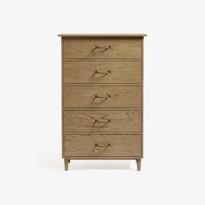 OKA OKA, Theseus Chest of Drawers - Weathered Oak, Chest of Drawers