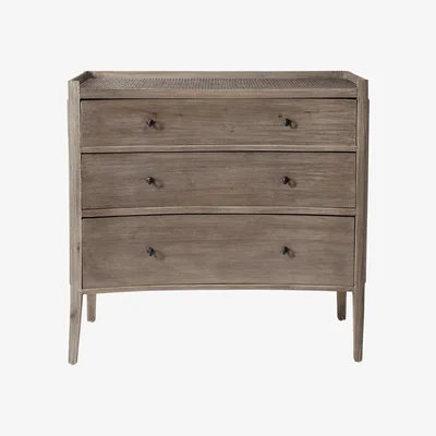 OKA OKA, Large Balabac Chest of Drawers - Natural, Chest of Drawers, Wood