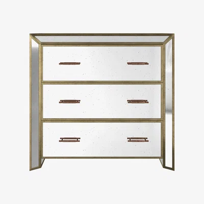 OKA Versailles Chest of Drawers - Antiqued Mirror