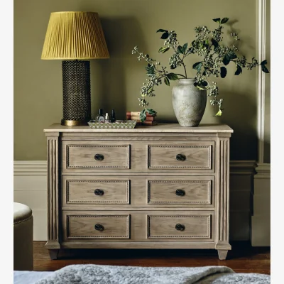 OKA OKA, Castleton Chest of Drawers - Bleached Oak, Chest of Drawers