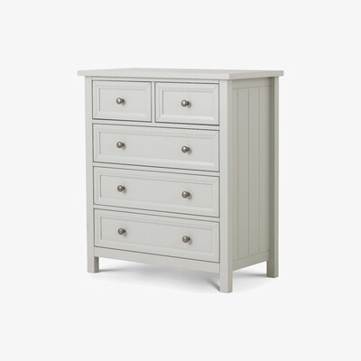 Oak&More Maine 3+2 Drawer Chest Dove Grey