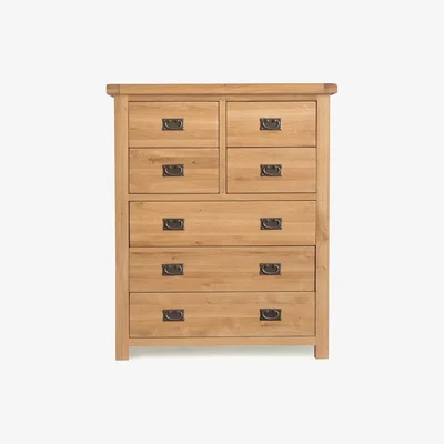 Oak&More Sydney 4 Over 3 Drawer Chest