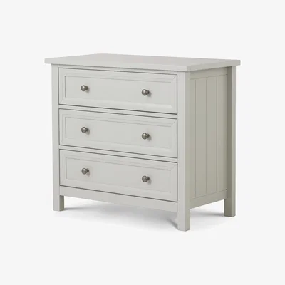 Oak&More Maine 3 Drawer Chest Dove Grey