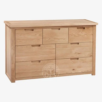 Oak&More Melrose Oak 7 Drawer Chest