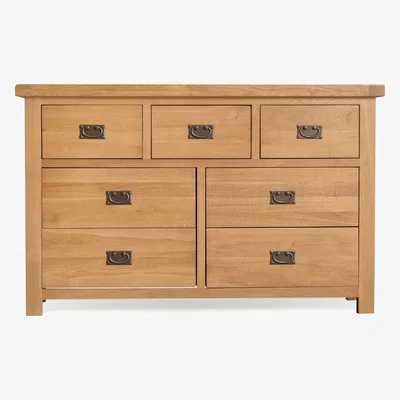 Oak&More Sydney 3 Over 4 Drawer Chest