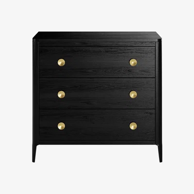 Olivia's Olivia's Abberley Black Chest of Drawers
