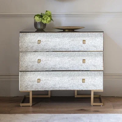 Olivia's Gallery Interiors Amberley 3 Drawer Wide Chest