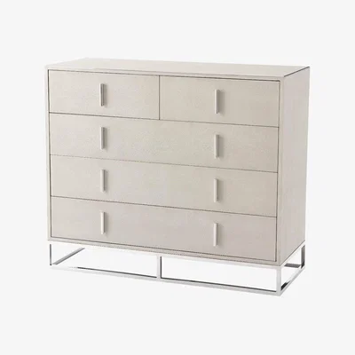 Olivia's TA Studio Blain Chest of Drawers Overcast