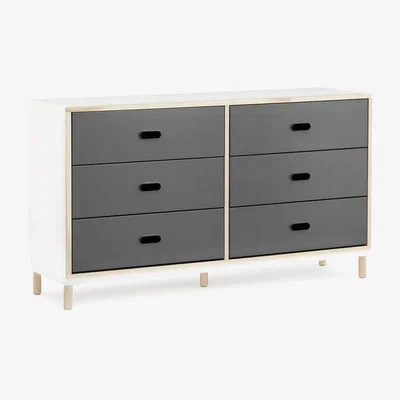 Olivia's Normann Copenhagen Kabino 6 Drawer Dresser / White