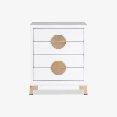 Olivia's Liang & Eimil Otium Chest of Drawers White High Gloss