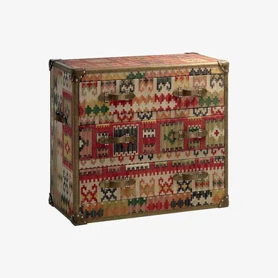 Olivia's Andrew Martin Kilim Chest of Drawers