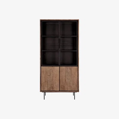 Olivia's DTP Home Metropole Showcase in Recycled Teakwood Finish / Small