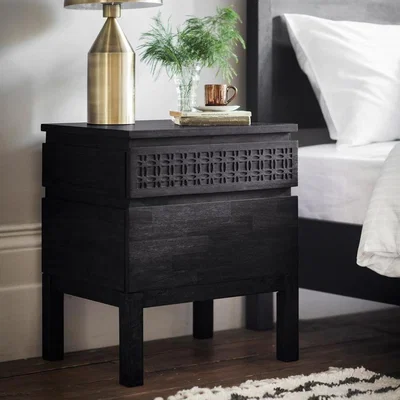 Olivia's Gallery Direct Boho Boutique Bedside 2 Drawer Chest | Outlet