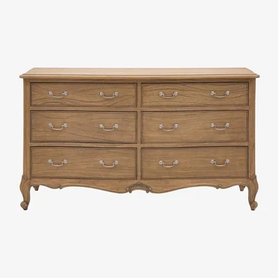 Olivia's Gallery Interiors Chic 6 Drawer Weathered Chest