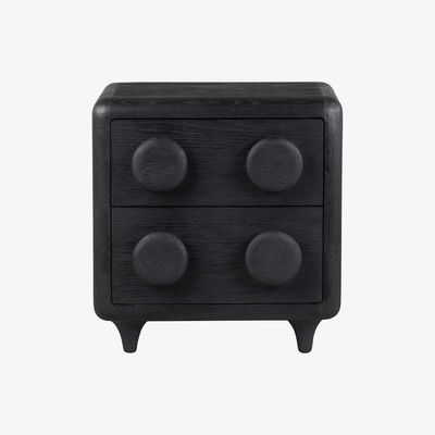 Out & Out Original Button - Oak Chest of Drawers
