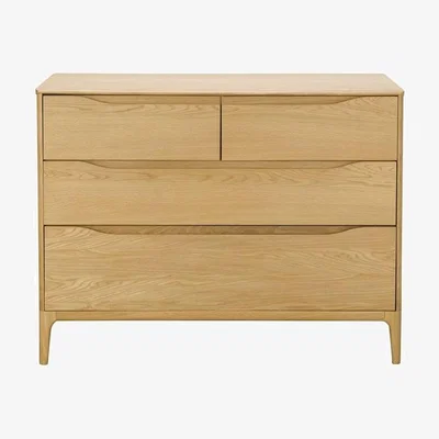 Downtown Ercol Rimini 4 Drawer Low Wide Chest
