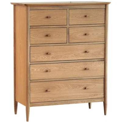 Downtown Ercol Teramo 7 Drawer Tall Wide Chest