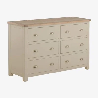 Downtown Provence Pebble 6 Drawer Chest