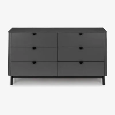 Downtown Julian Bowen Chloe 6 Drawer Wide Chest