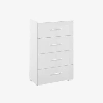 Downtown Stuttgart Soft Grey/Alpine White 2+3 Drawer Chest
