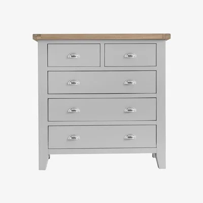 Downtown Trentham Grey 2+3 Drawer Chest
