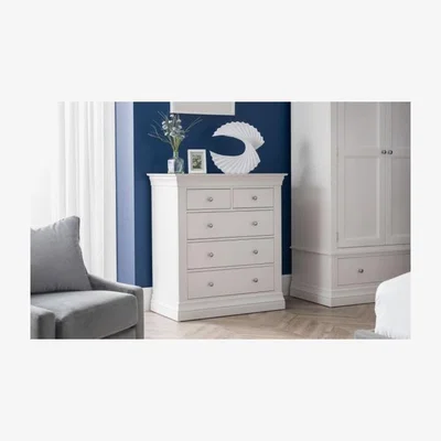 Downtown Julian Bowen Clermont 3+2 Drawer Bedside Chest