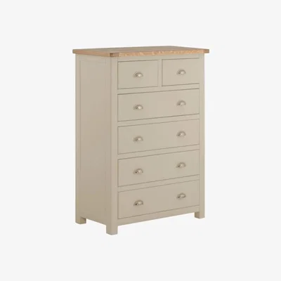Downtown Provence Pebble 2+4 Drawer Chest