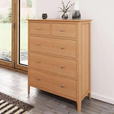 Downtown Newport Jumbo 2 Over 3 Chest Of Drawers - NT-2O3 Jumbo 2 Over 3 Chest