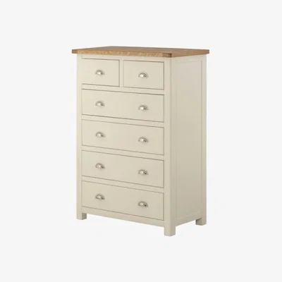 Downtown Provence Cream 2+4 Drawer Chest