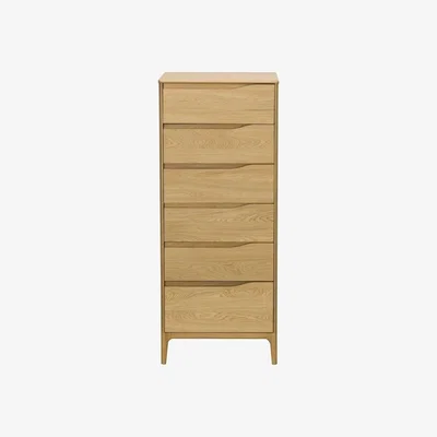 Downtown Ercol Rimini 6 Drawer Tall Chest