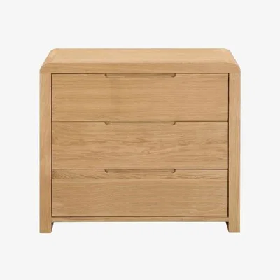 Downtown Julian Bowen Curve 3 Drawer Chest